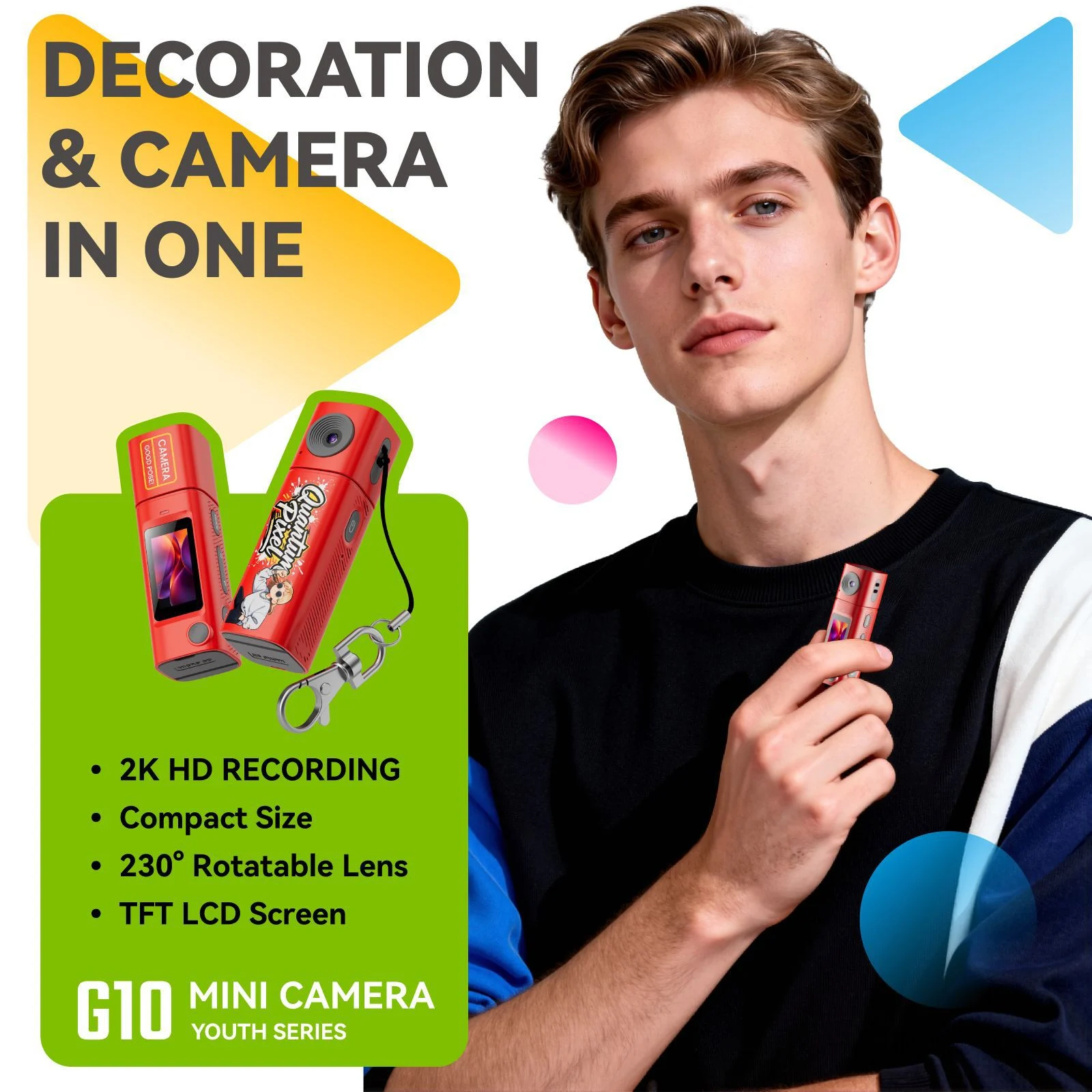 Digital Camera Mini HD Thumb Sized — image 6