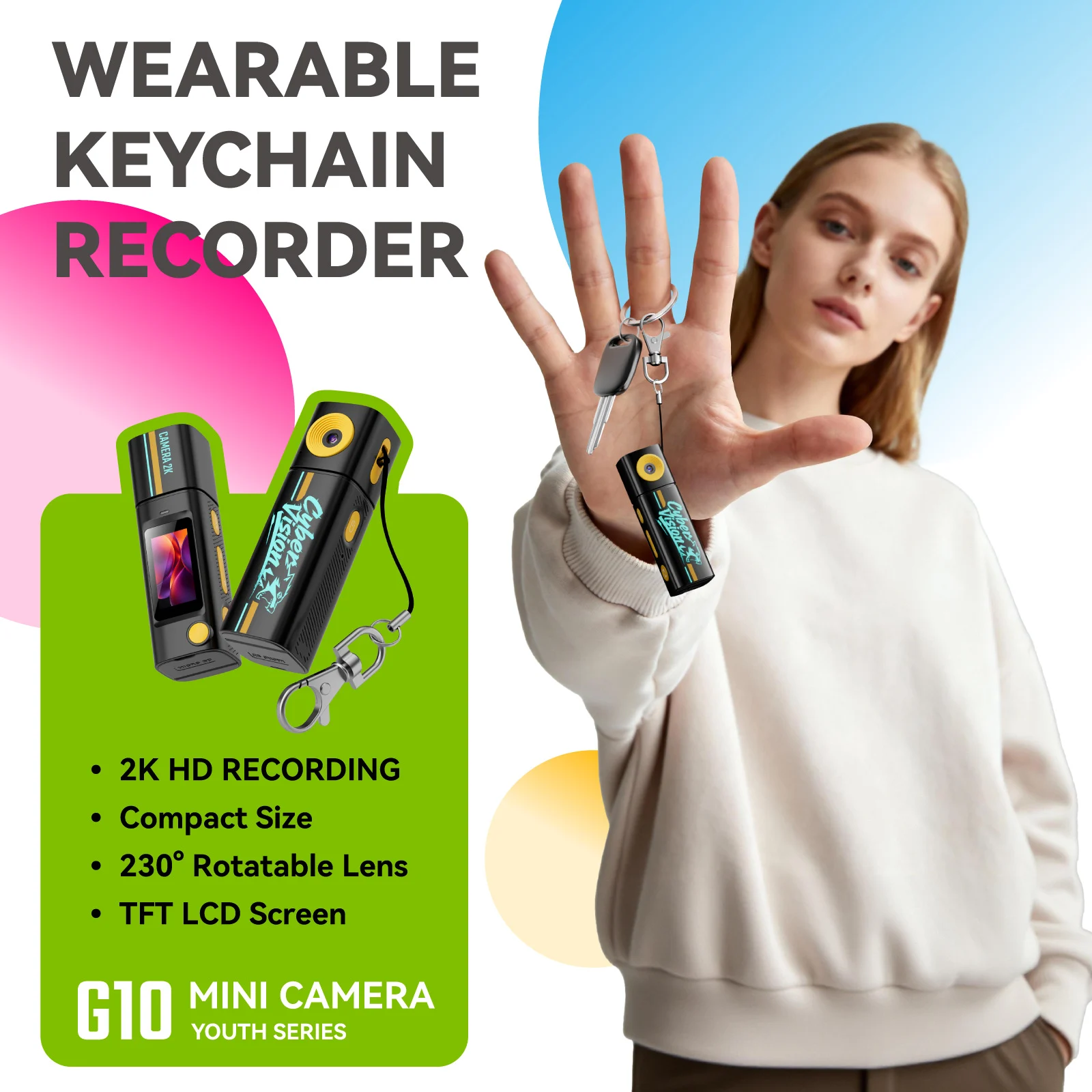 Digital Camera Mini HD Thumb Sized — image 5