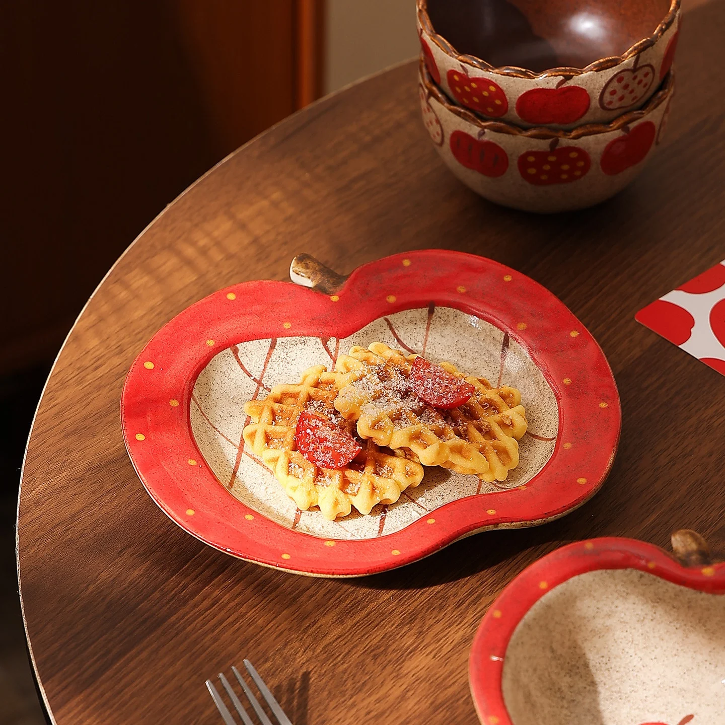 Dinnerware Set Ceramic Tableware Household Bowls And Plates Coffee Cups — image 2