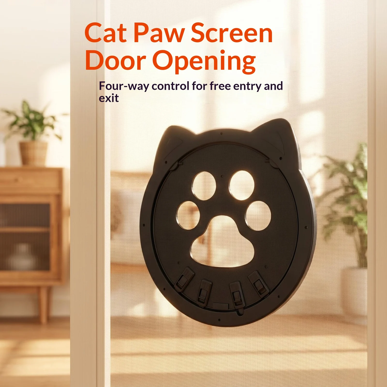 Directional Pet Door With 4-way Lock — image 8