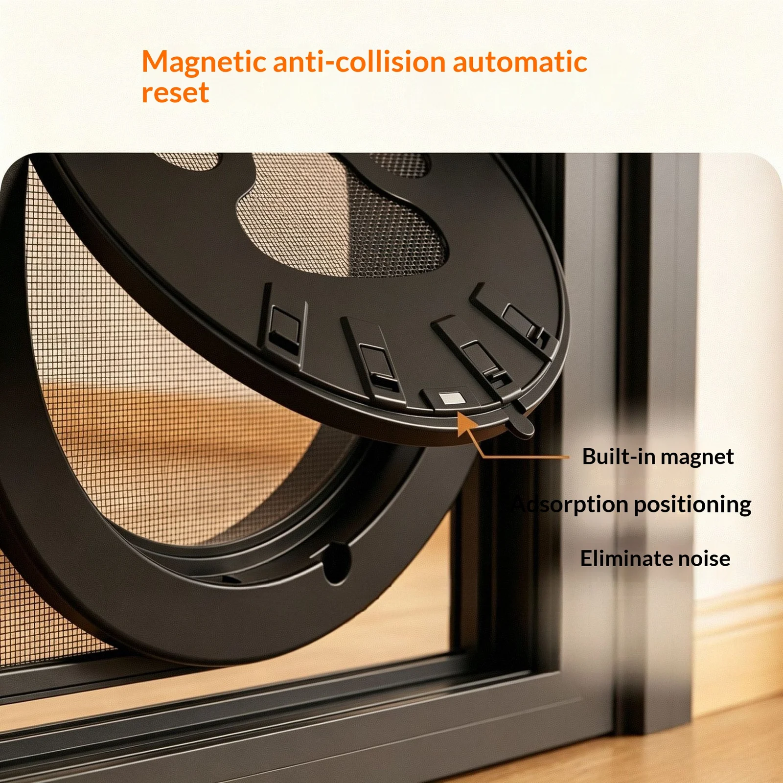 Directional Pet Door With 4-way Lock — image 3