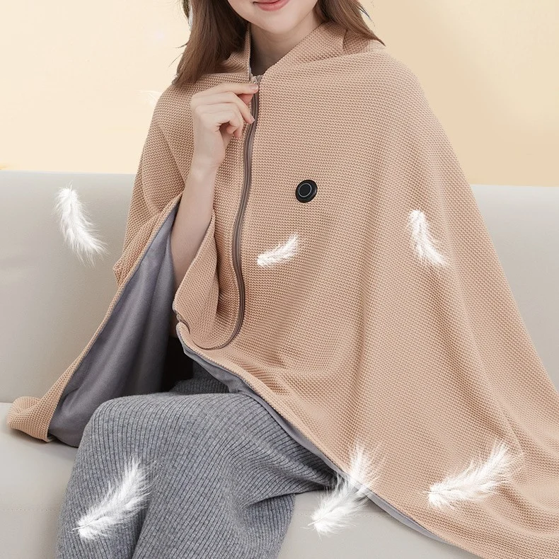 Directly From The Manufacturer, Portable Heated Shawl, Electric Blanket, Hooded Cape,… — image 3