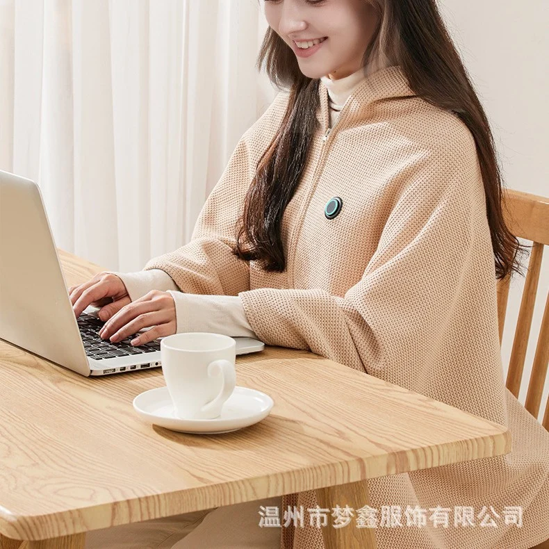 Directly From The Manufacturer, Portable Heated Shawl, Electric Blanket, Hooded Cape,… — image 2