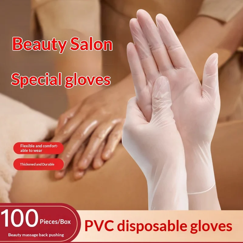 Disposable Medical PVC Gloves Waterproof For Foot Care Massage Tuina And Body Back… — image 2