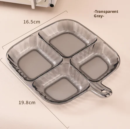 Divided Side Dish-gray-1 Piece — image 1