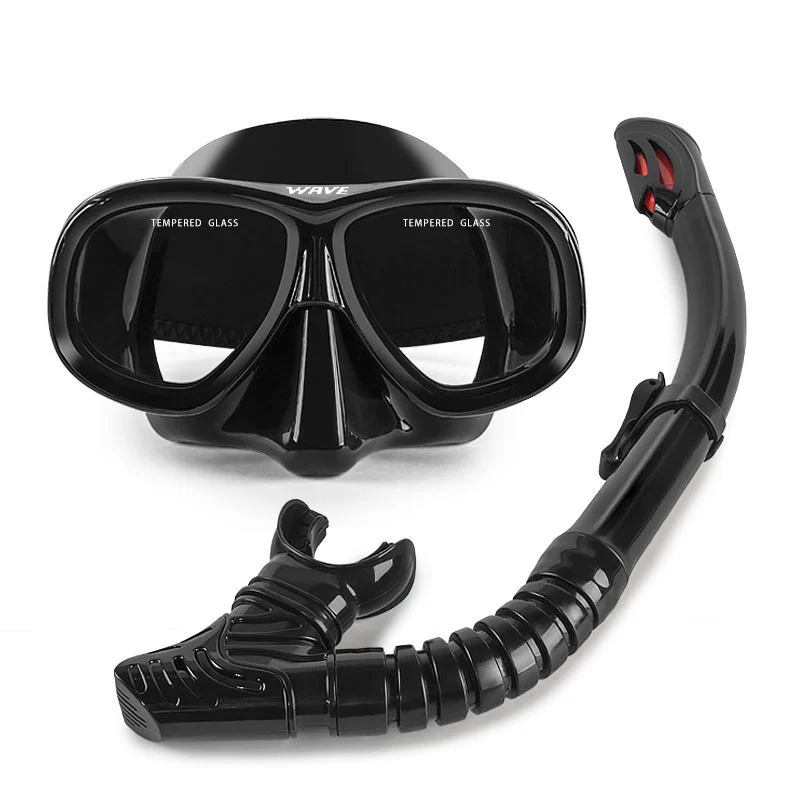 Diving Set Mask And Dry Snorkel With Myopia Option Availabl — image 2