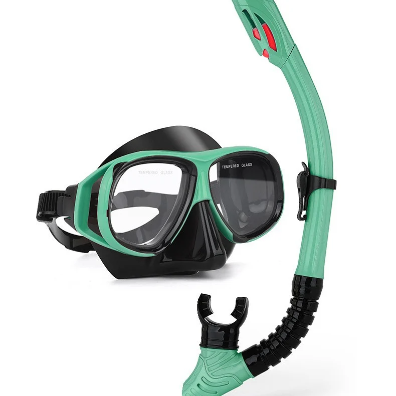 Diving Set Mask And Dry Snorkel With Myopia Option Availabl — image 3