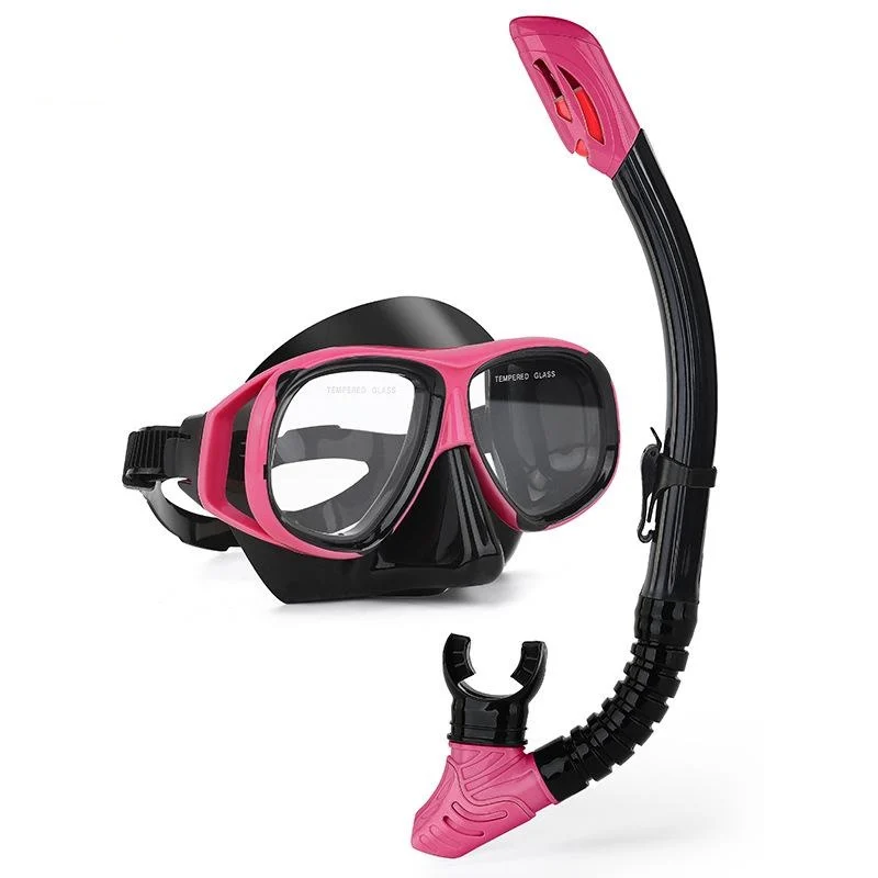 Diving Set Mask And Dry Snorkel With Myopia Option Availabl — variant image