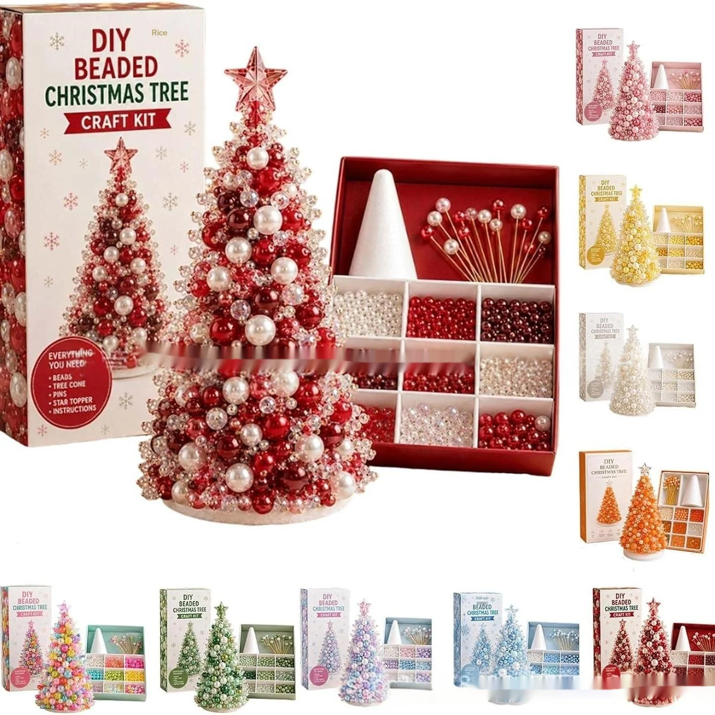 DIY Dreamy Beaded Christmas Tree Kit — image 8