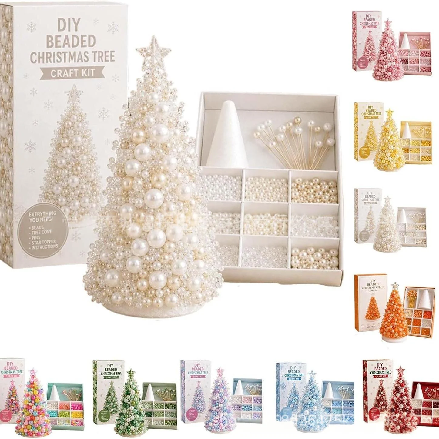 DIY Dreamy Beaded Christmas Tree Kit — image 4