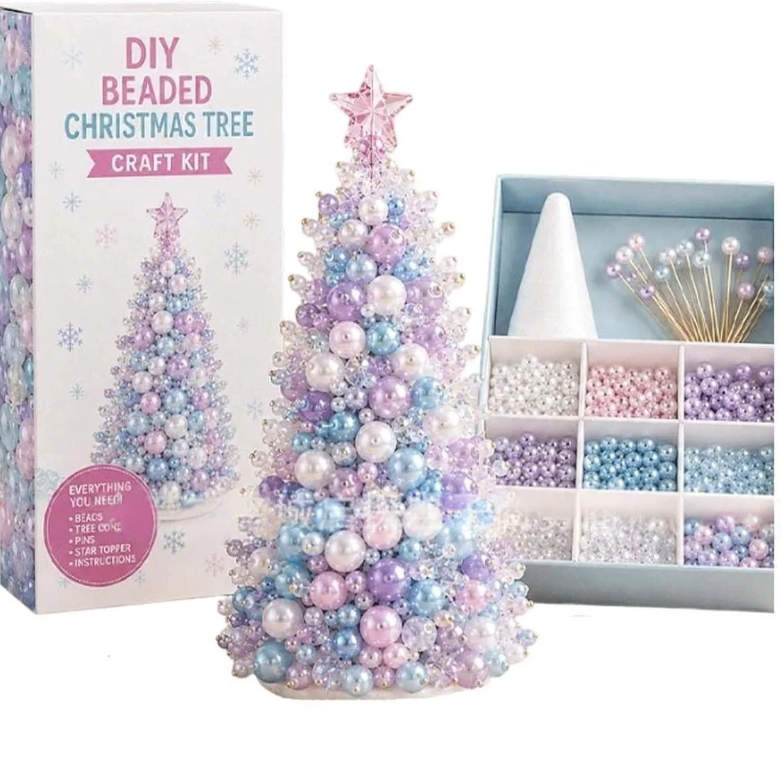 DIY Dreamy Beaded Christmas Tree Kit — image 3