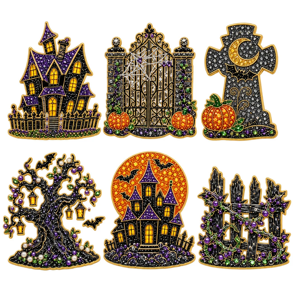DIY Halloween Acrylic Magnet Kit — image 2