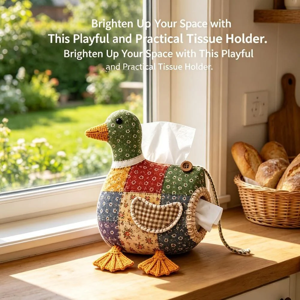 DIY Patchwork Animal Tissue Box — image 3