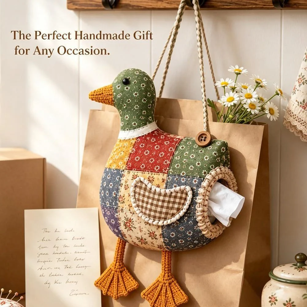 DIY Patchwork Animal Tissue Box — image 4