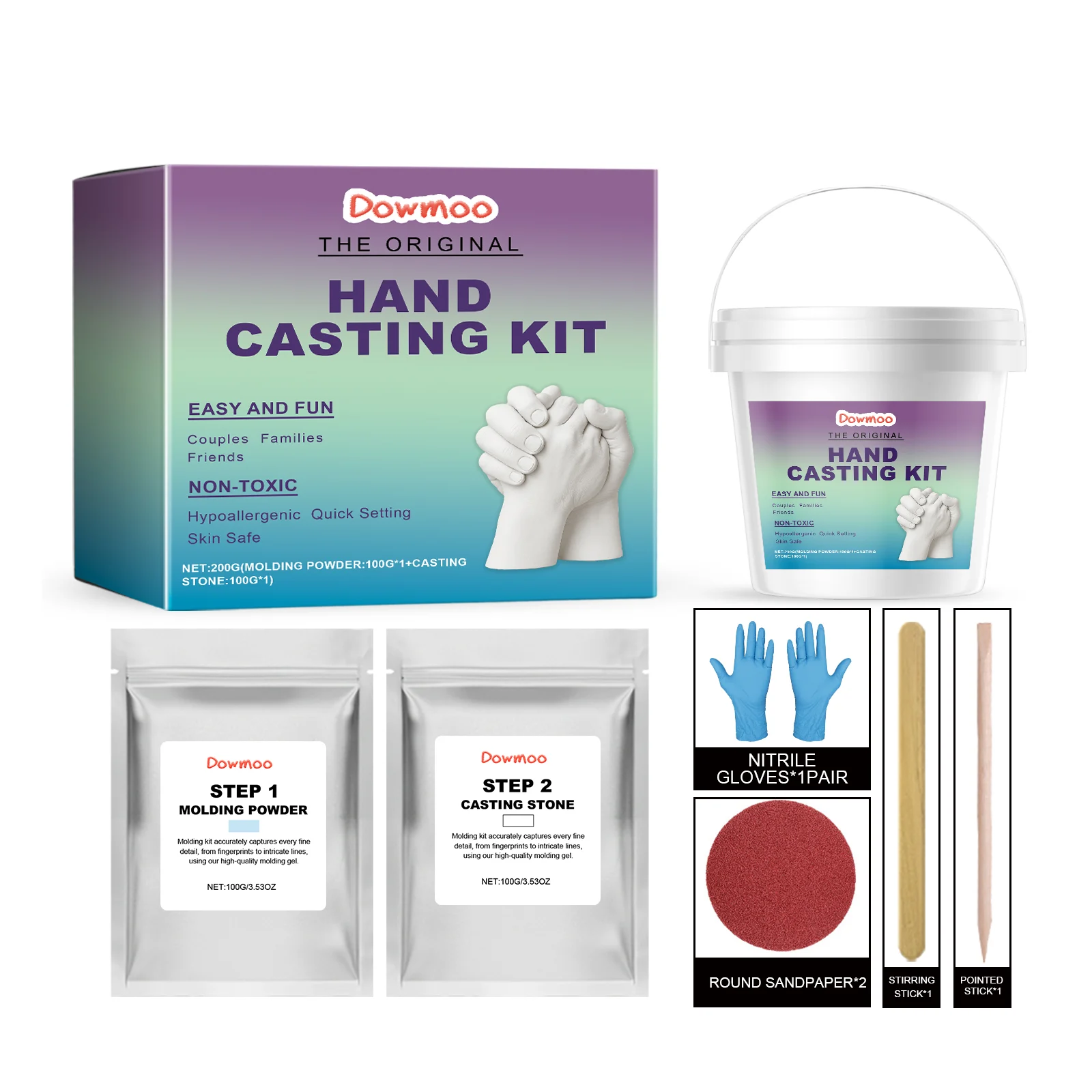 DIY Set Of Hand Mask Powder 1 1box — image 9