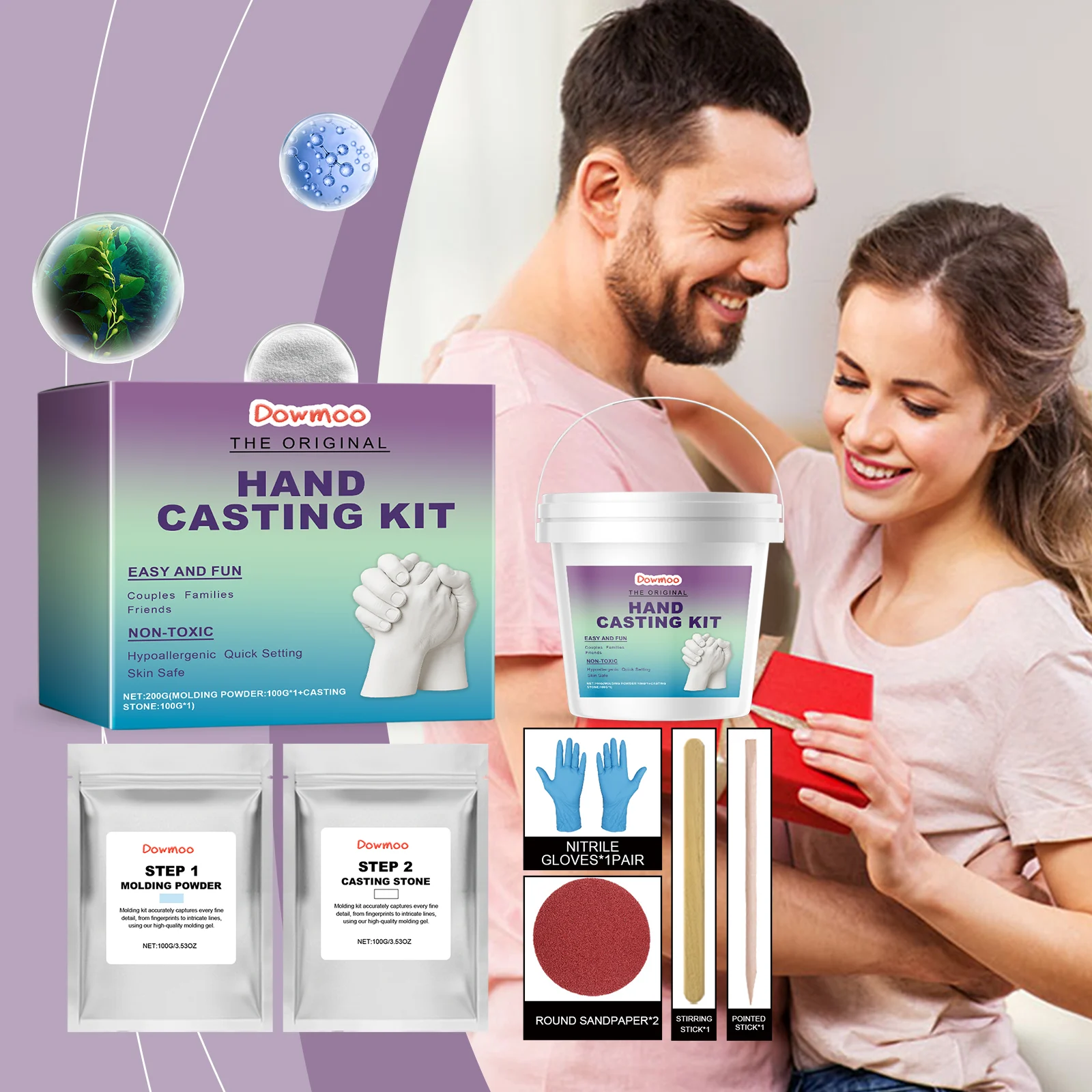 DIY Set Of Hand Mask Powder 1 1box — image 8