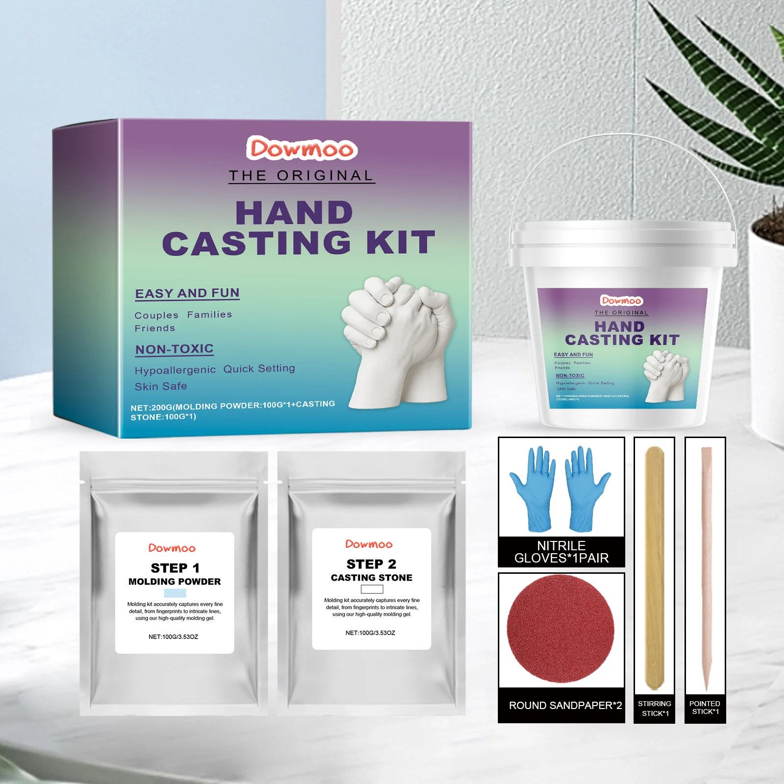DIY Set Of Hand Mask Powder 1 1box — image 2