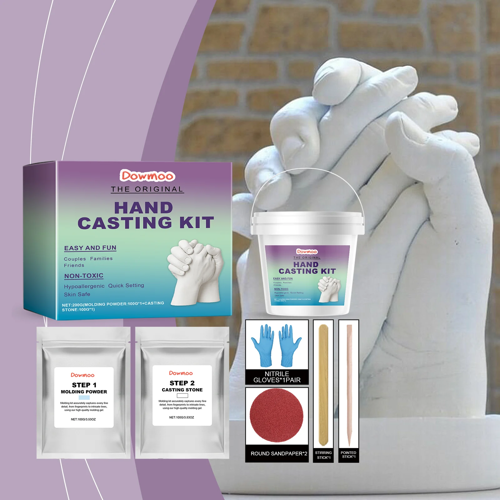DIY Set Of Hand Mask Powder 1 1box — image 3