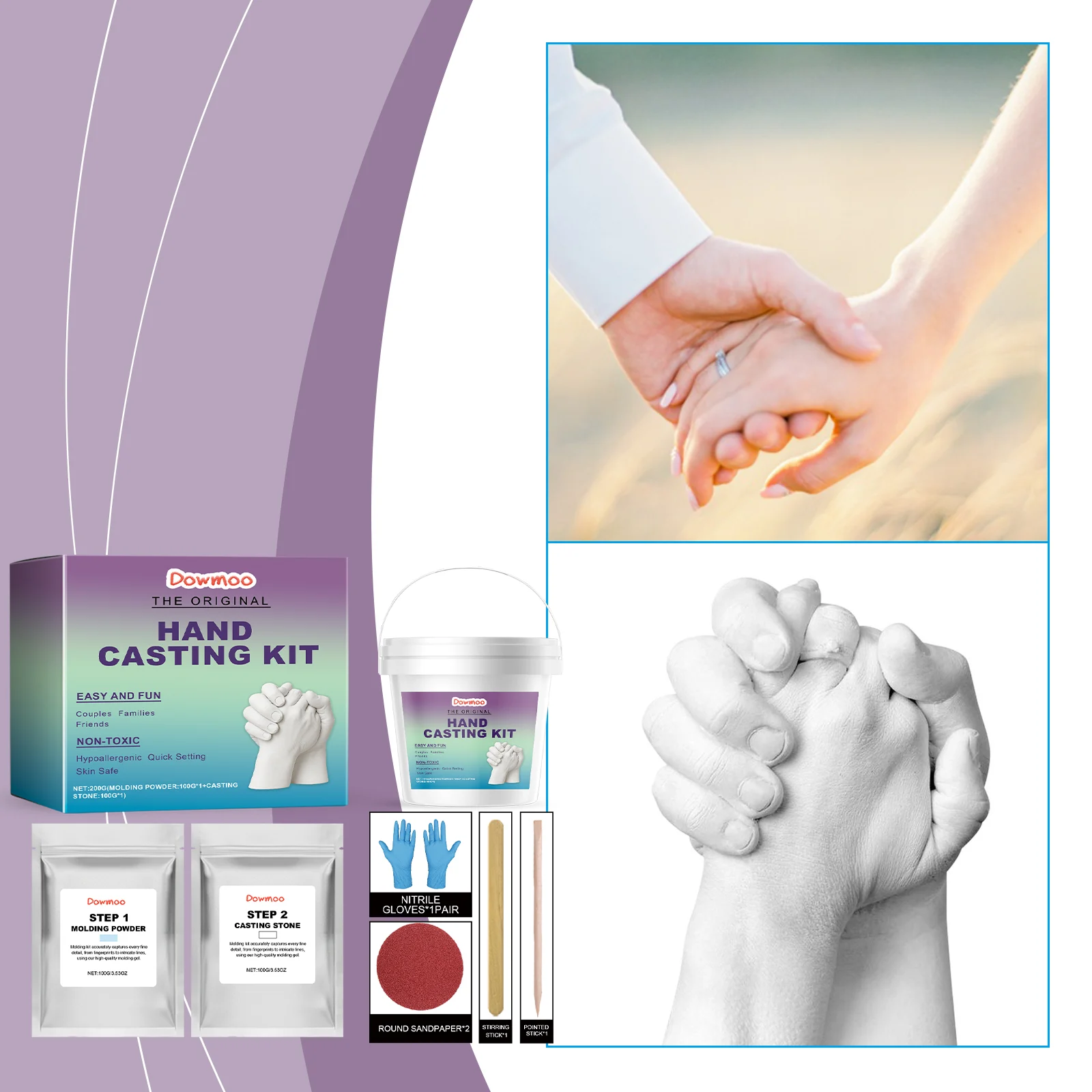 DIY Set Of Hand Mask Powder 1 1box — image 6
