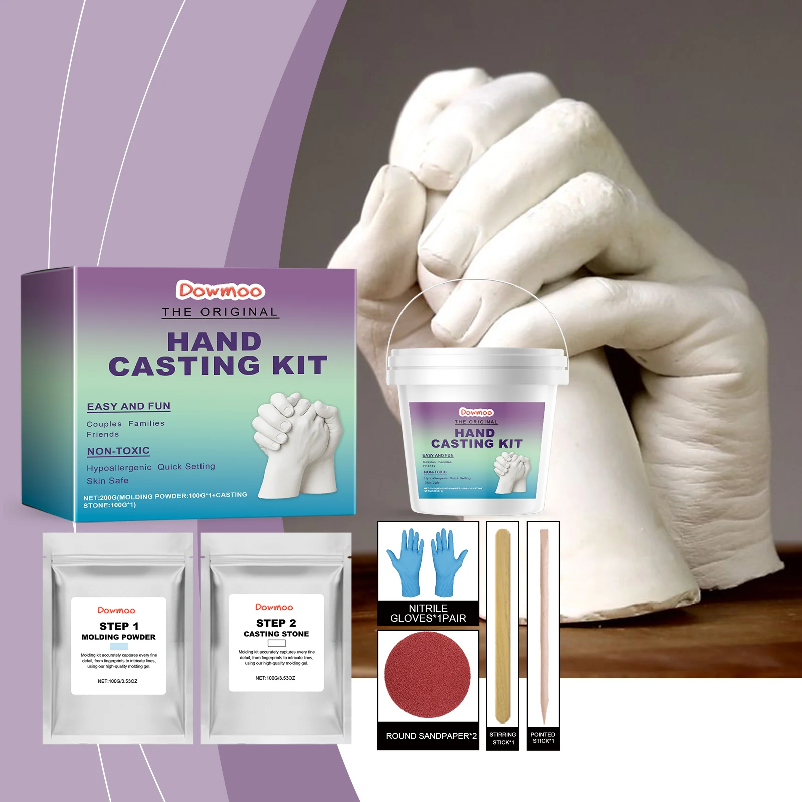 DIY Set Of Hand Mask Powder 1 1box — image 5