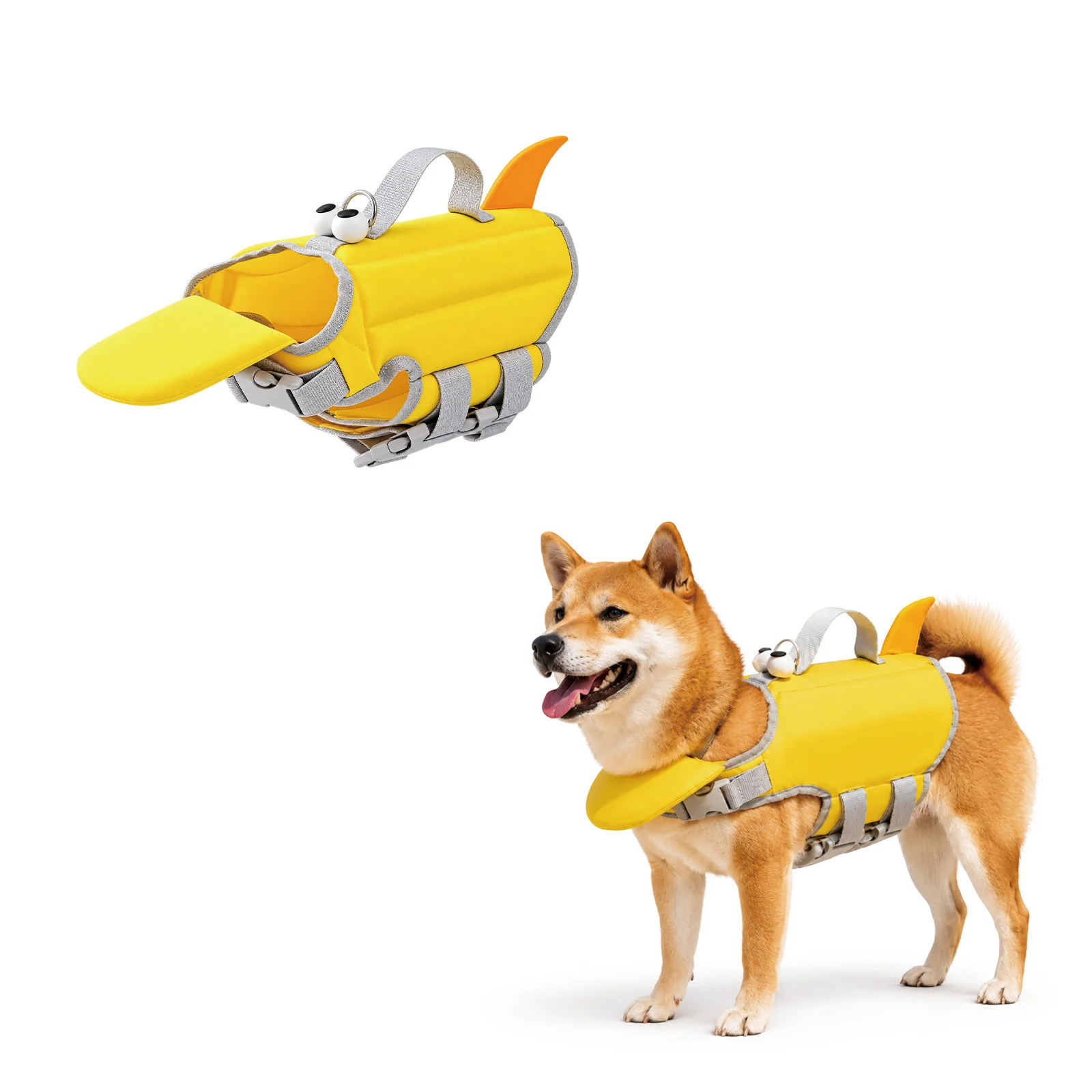 Dog Buoyancy Vest For Everyday Pet Swimming Preventing Sinking And Aiding Flotation — image 5