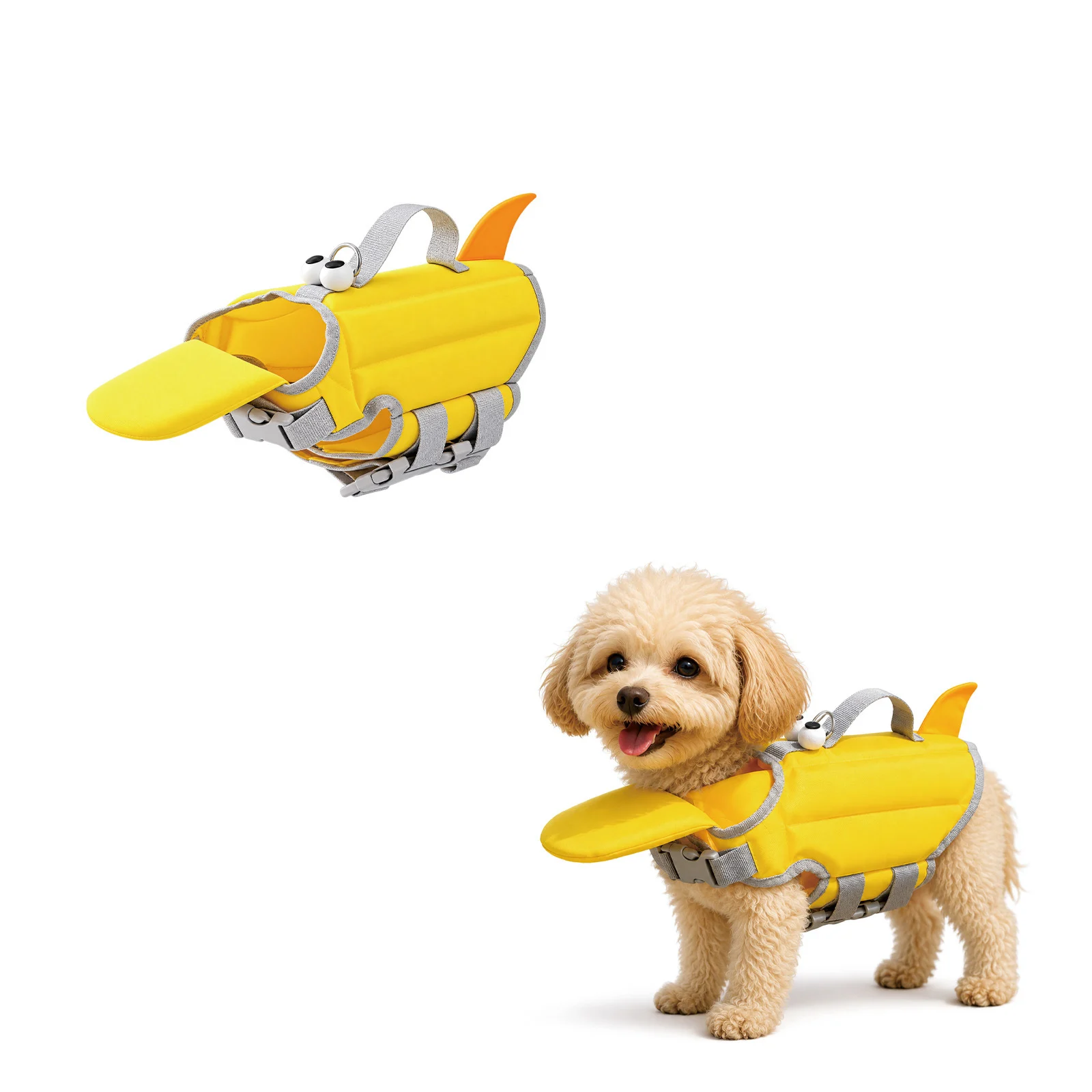 Dog Buoyancy Vest For Everyday Pet Swimming Preventing Sinking And Aiding Flotation — image 8