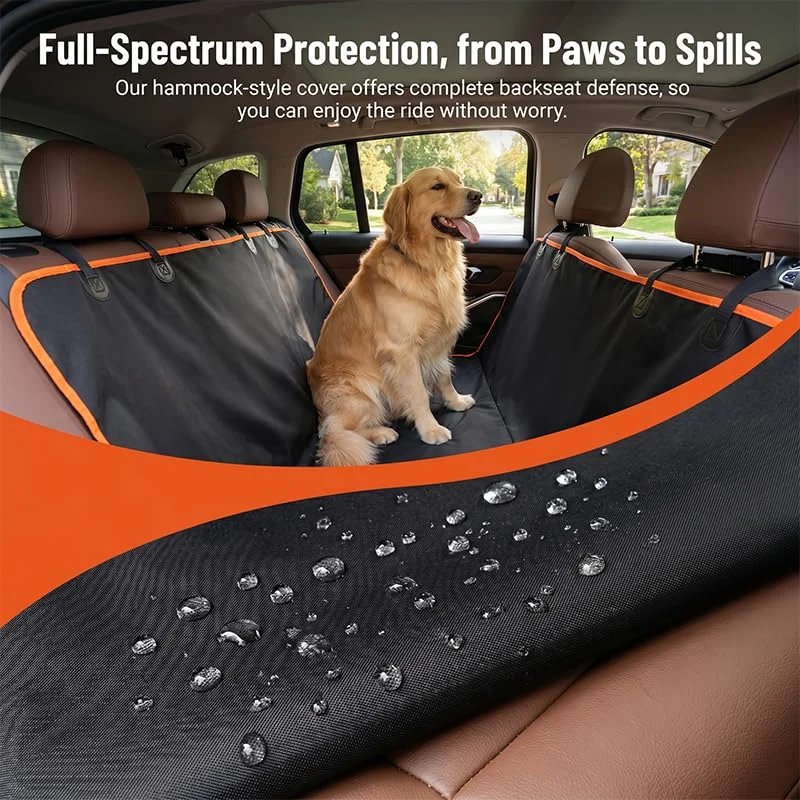 Dog Car Seat Cover, Waterproof Scratch Proof Protector For Back — image 4