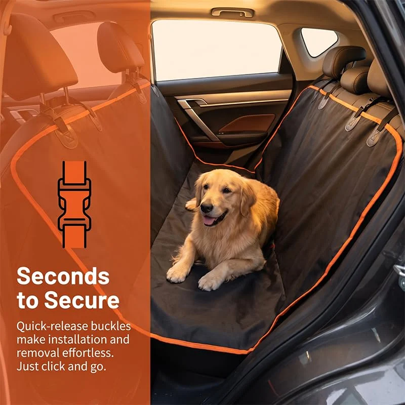 Dog Car Seat Cover, Waterproof Scratch Proof Protector For Back — image 6