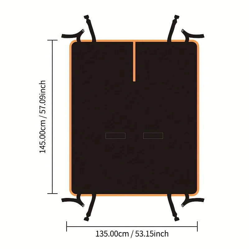 Dog Car Seat Cover, Waterproof Scratch Proof Protector For Back — image 2