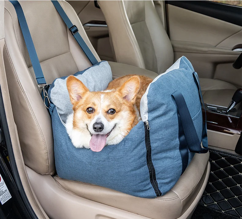 Dog Car Seat Portable Travel Pet Bed Safety Carrier Anti Escape Booster For Small… — image 2