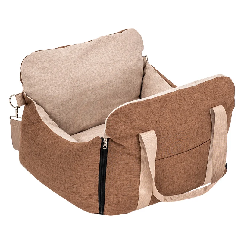 Dog Car Seat Portable Travel Pet Bed Safety Carrier Anti Escape Booster For Small… — image 1