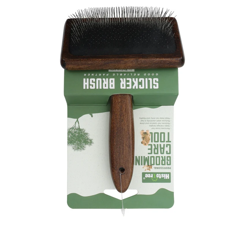 Dog & Cat Brush, Pet Slicker Brush With Bamboo Handle For Large Medium Short Hair… — image 11