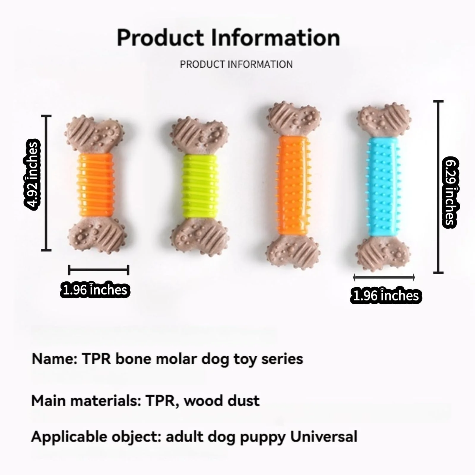 Dog Chew Toys For Aggressive Chewers, Durable Toothbrush Stick Teeth Cleaning,… — image 3