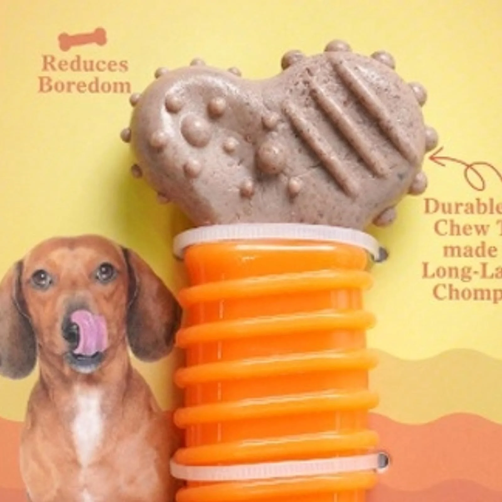 Dog Chew Toys For Aggressive Chewers, Durable Toothbrush Stick Teeth Cleaning,… — image 4