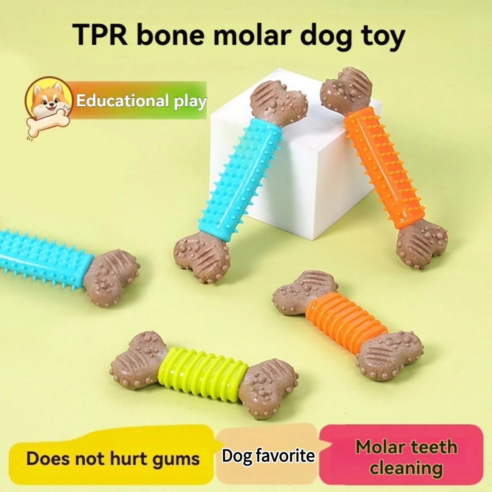 Dog Chew Toys For Aggressive Chewers, Durable Toothbrush Stick Teeth Cleaning,… — image 5