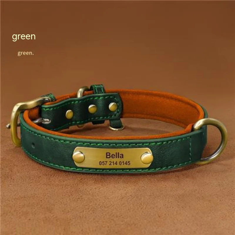 Dog Collar Engraved With Lettering To Prevent Loss Of Neck — image 6