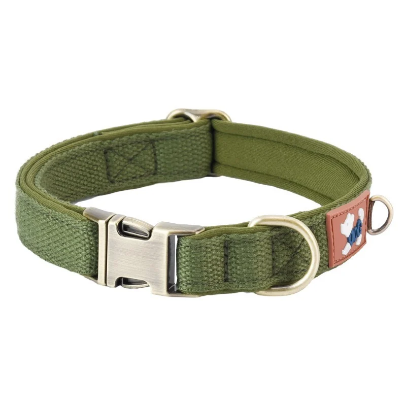 Dog Collar Webbing With Space Cotton Lining Adjustable Neck Strap — image 4