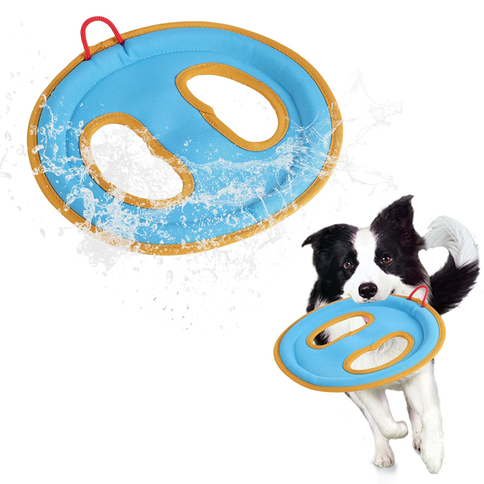 Dog Flying Disc Toy, Pet Water Floating Flyer With Soft Edges Gentle On Teeth… — image 7