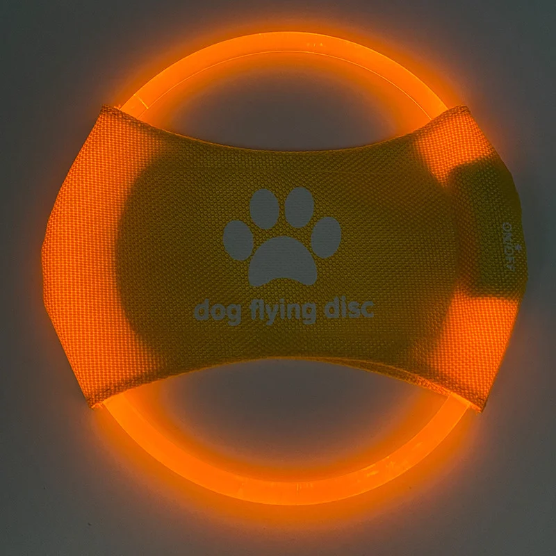 Dog Flying Discs Light Glowing LED Luminoustrainning Interactive Toys Game Toy Pet… — image 9