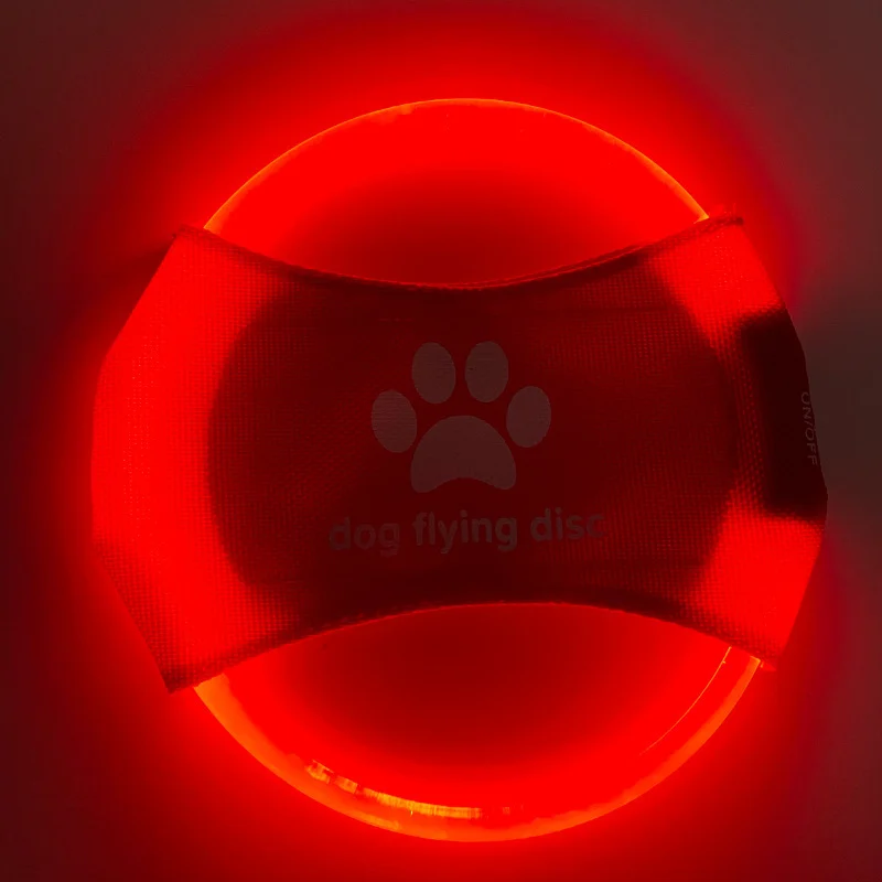 Dog Flying Discs Light Glowing LED Luminoustrainning Interactive Toys Game Toy Pet… — image 6