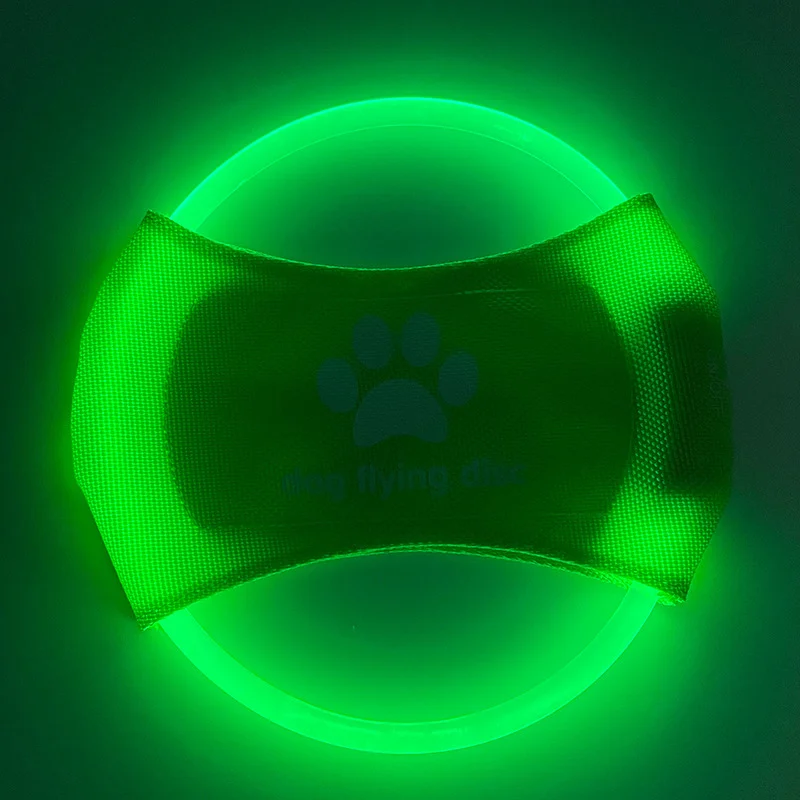 Dog Flying Discs Light Glowing LED Luminoustrainning Interactive Toys Game Toy Pet… — image 3