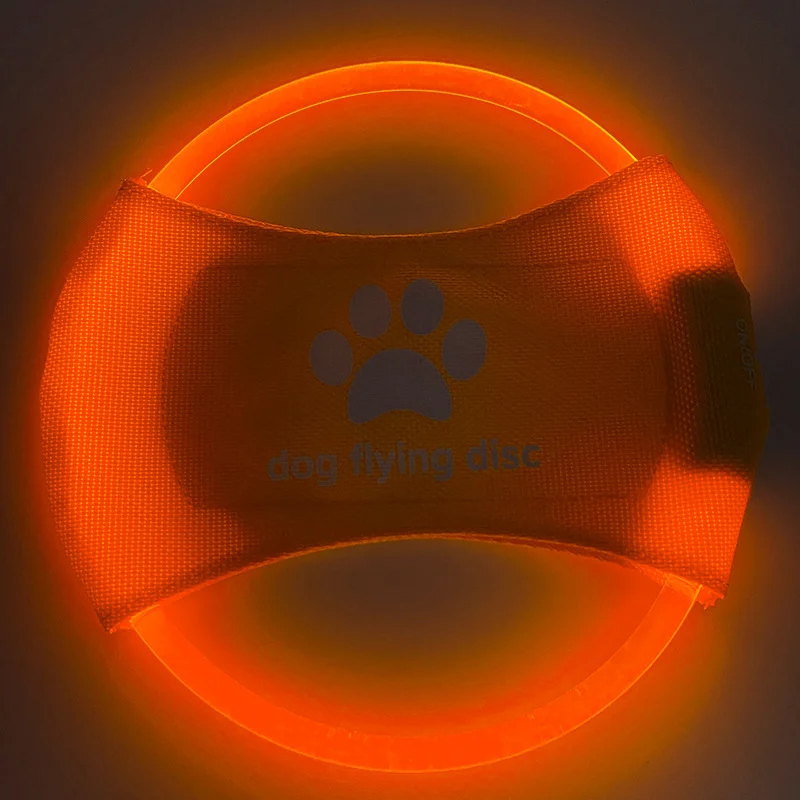 Dog Flying Discs Light Glowing LED Luminoustrainning Interactive Toys Game Toy Pet… — image 4