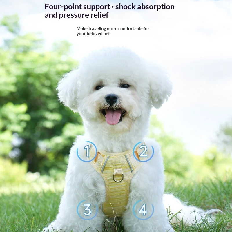 Dog Hand Holding Rope Pet Vest Chest Strap — image 4