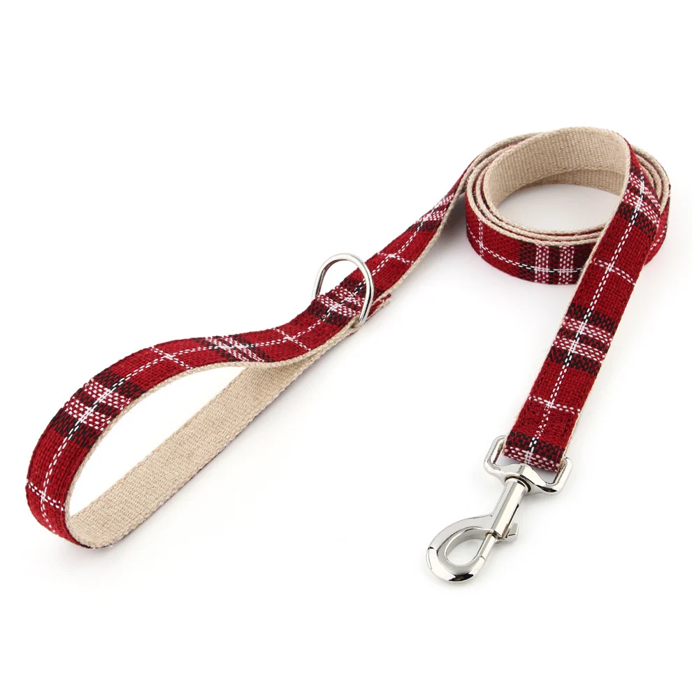 Dog Leash Cotton And Linen For Outdoor Walking Pet — image 5
