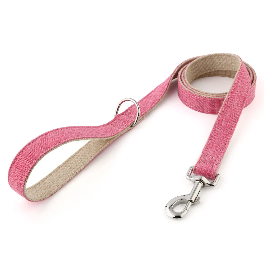 Dog Leash Cotton And Linen For Outdoor Walking Pet — variant image