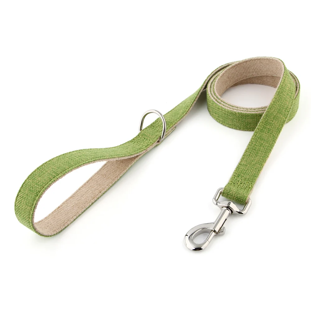 Dog Leash Cotton And Linen For Outdoor Walking Pet — image 6