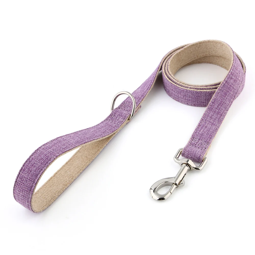 Dog Leash Cotton And Linen For Outdoor Walking Pet — variant image