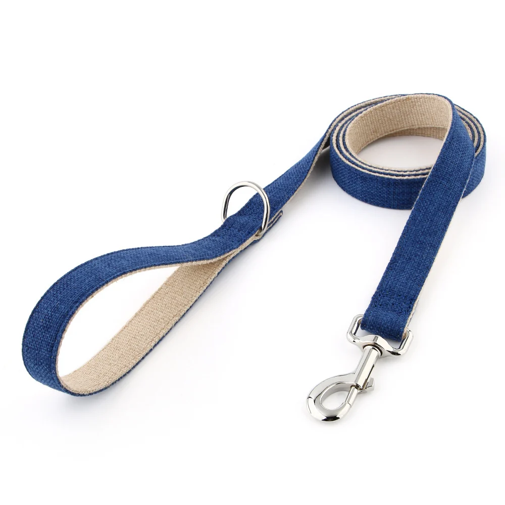 Dog Leash Cotton And Linen For Outdoor Walking Pet — variant image