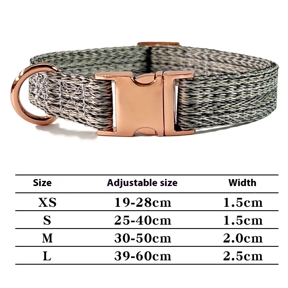 Dog Leash With Engraved Lettering And Anti Lost Collar — image 9