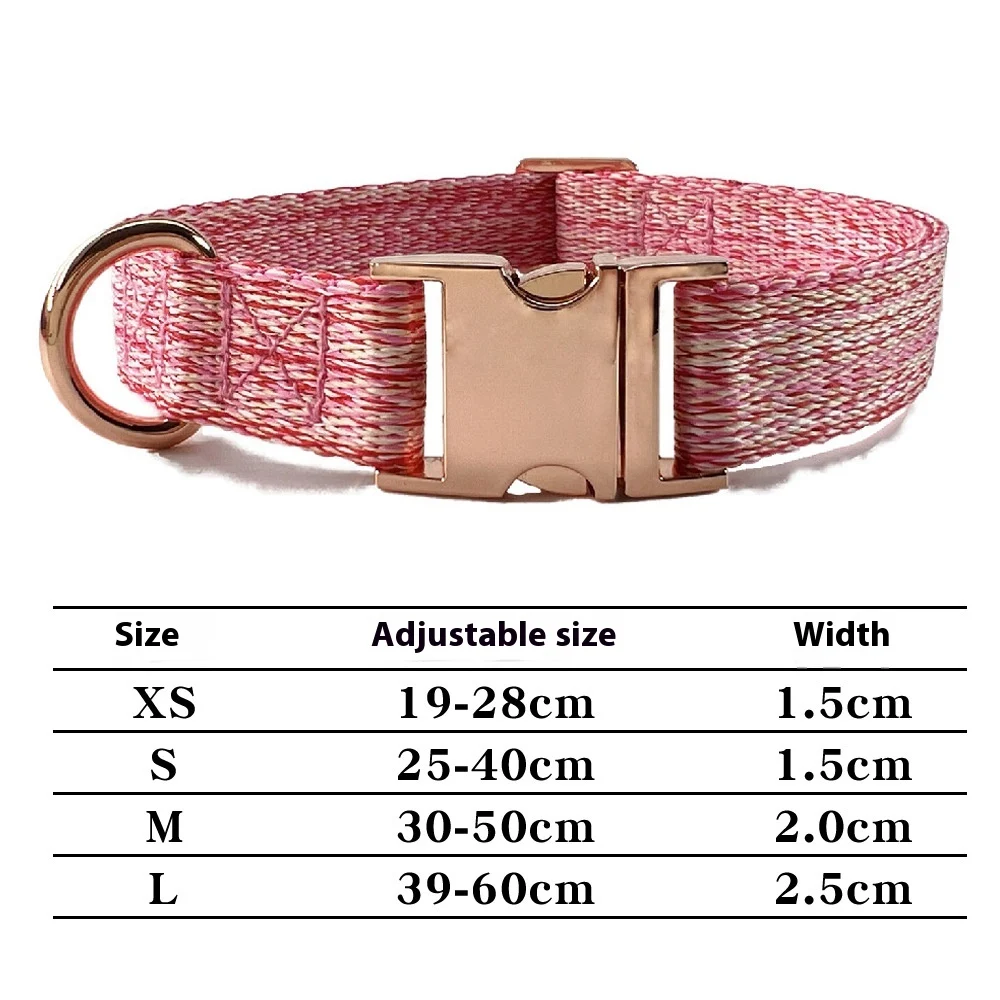 Dog Leash With Engraved Lettering And Anti Lost Collar — image 3